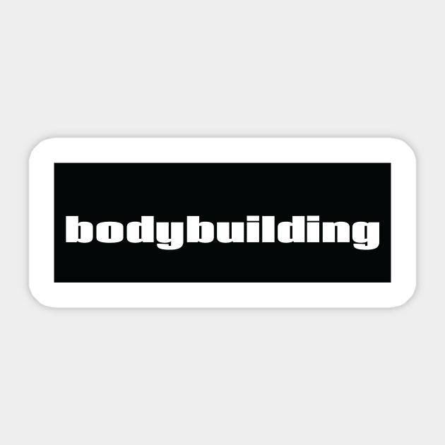 Bodybuilding Sticker by ProjectX23Red